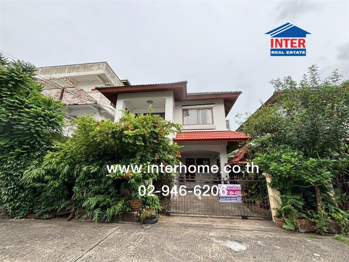 For SaleHousePathum Thani,Rangsit, Thammasat : 2 storey detached house, 51 sq.w., Tharawillej Village Soi Phahonyothin 64, Phahonyothin Road, Soi Khan 2, Lam Luk Ka Pathum Thani