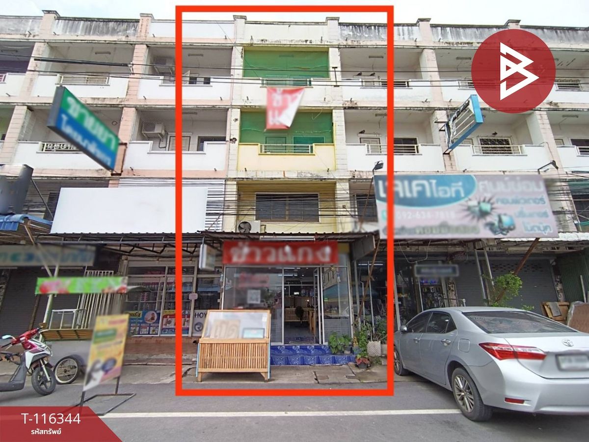 ขายอาคารพาณิชย์อยุธยา : ขายอาคารพาณิชย์ 3 ชั้น เนื้อที่ 18 ตร.วา บางปะอิน พระนครศรีอยุธยา