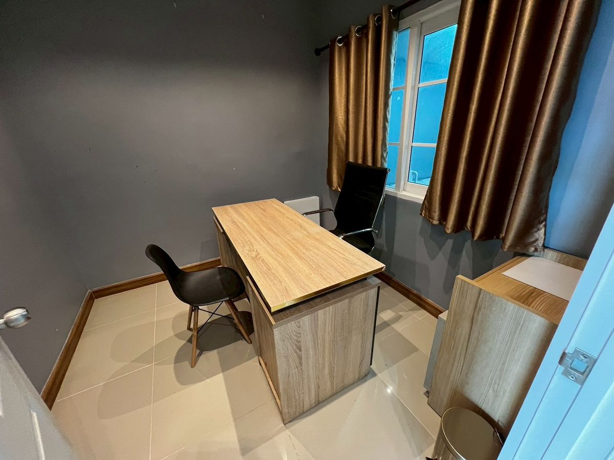 ให้เช่าโฮมออฟฟิศแจ้งวัฒนะ เมืองทอง : โฮมออฟฟิศ อุปกรณ์ออฟฟิศพร้อม จดทะเบียนบริษัทได้ 4ห้องนอน