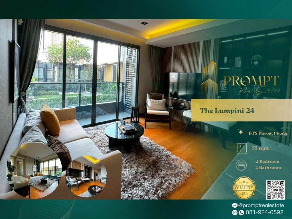 For RentCondoSukhumvit, Asoke, Thonglor : ST13496 - The Lumpini 24 :  เดอะ ลุมพินี 24 - BTS Phrom Phong / EmQuartier / Emporium / Emsphere / Samitivej Sukhumvit Hospital
