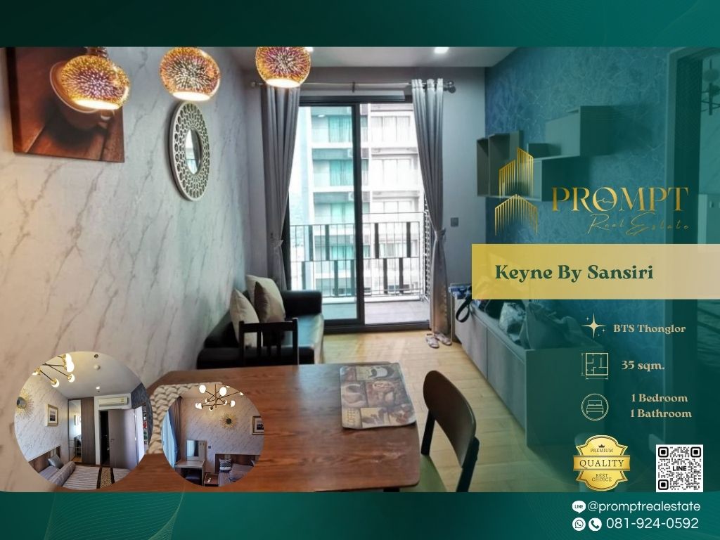 For RentCondoSukhumvit, Asoke, Thonglor : KL00202 - Keyne By Sansiri :  คีนน์ บาย แสนสิริ - BTS Thonglor