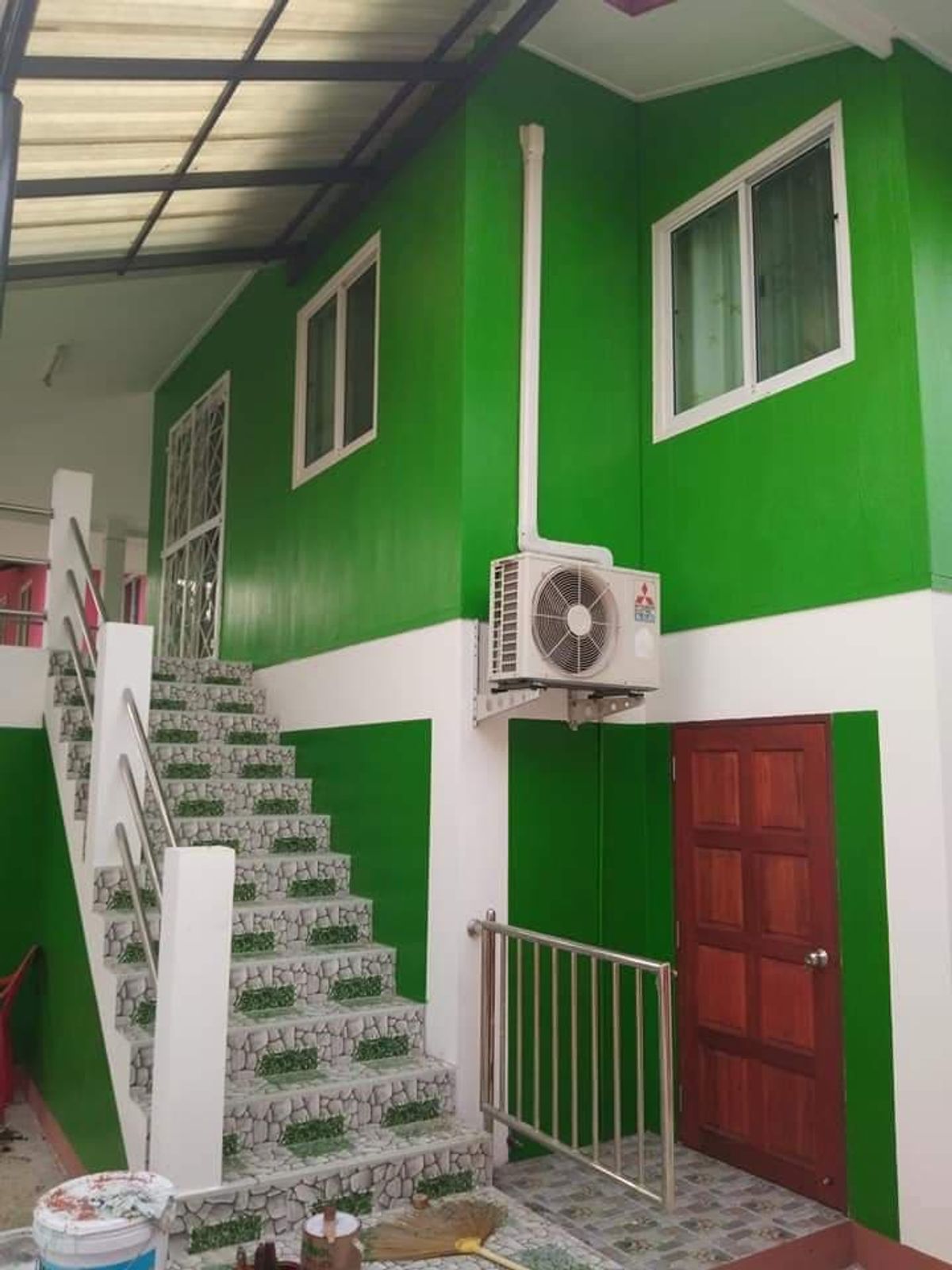 ให้เช่าสุพรรณบุรี : บ้านสองชั้นพร้อมเฟอร์นเจอร์ให้เช่า