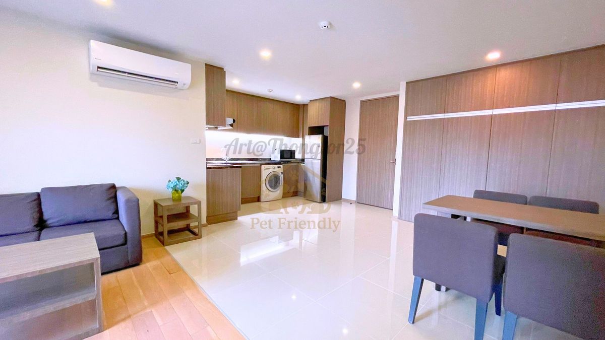 For RentCondoSukhumvit, Asoke, Thonglor : The room is free! Ready to get in immediately Pet-Friendly Condo | Art@Thonglor 25, in the heart of Thonglor, near BTS Thonglor / Phrom Phong