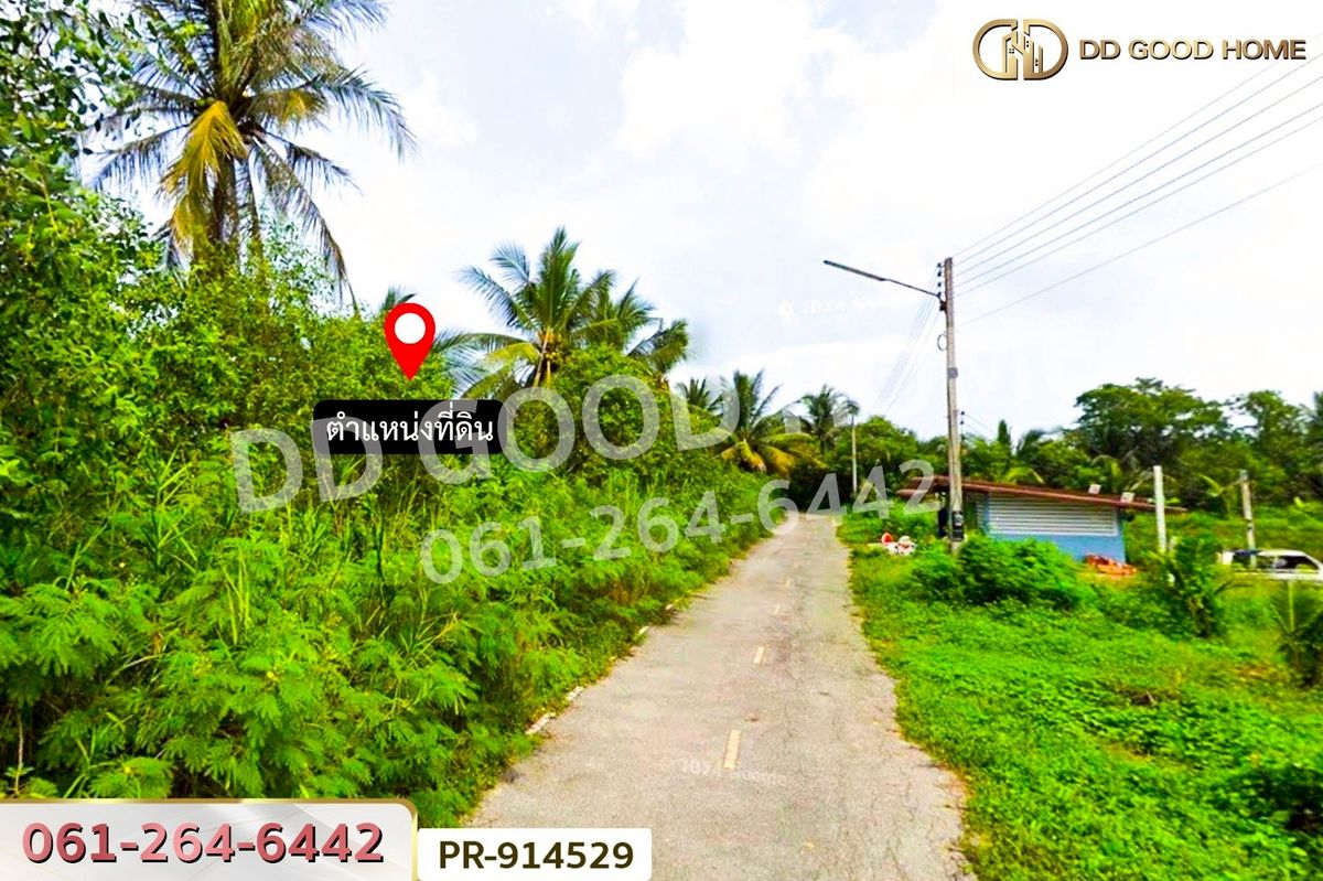 ขายที่ดินสมุทรสงคราม : WR-914529 ที่ดินลาดใหญ่ 5 ไร่ 23 ตร.ว. สมุทรสงคราม ใกล้วัดลาดเป้ง