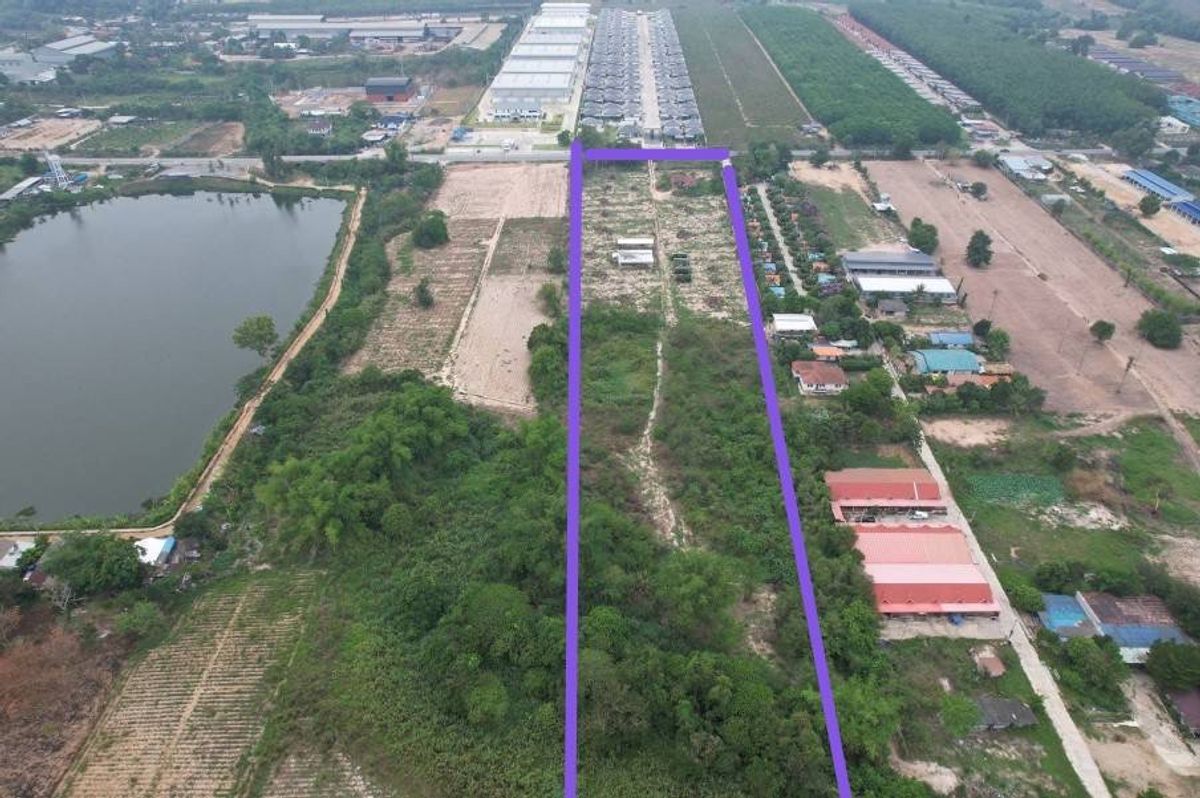 ขายที่ดินระยอง : ที่ดิน 23 ไร่ ผังม่วง ติดถนน 2015 มะขามคู่ นิคมพัฒนา / ไร่ละ 3.5 ล้าน (ขาย), Land 23 Rai Purple Plan Next to Road 2015 Makham Khu Nikhom Phatthana / 3.5M per Rai (FOR SALE) NUT2193