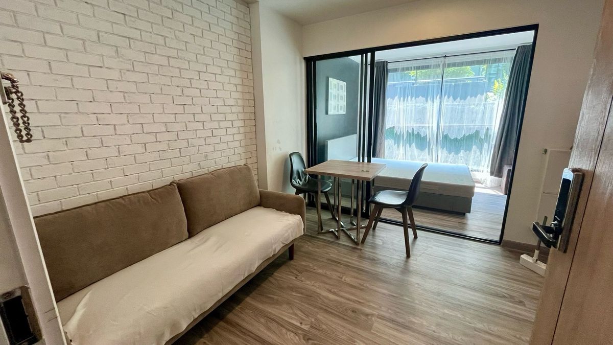 For RentCondoOnnut, Udomsuk : 🩷🌈 For rent 🧸🌳 The Excel Udomsuk 🧸 1 bedroom, 1 bathroom, 2nd floor, project view 🪧 Price 8,500 baht (accepting reservations first in next month)