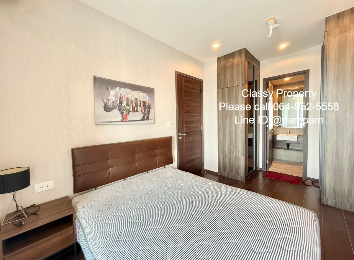 For RentCondoSukhumvit, Asoke, Thonglor : *** Condo for rent : C Ekkamai 1 Bedroom  2 Wardrobe High floor Fully furnished Unblock view ***