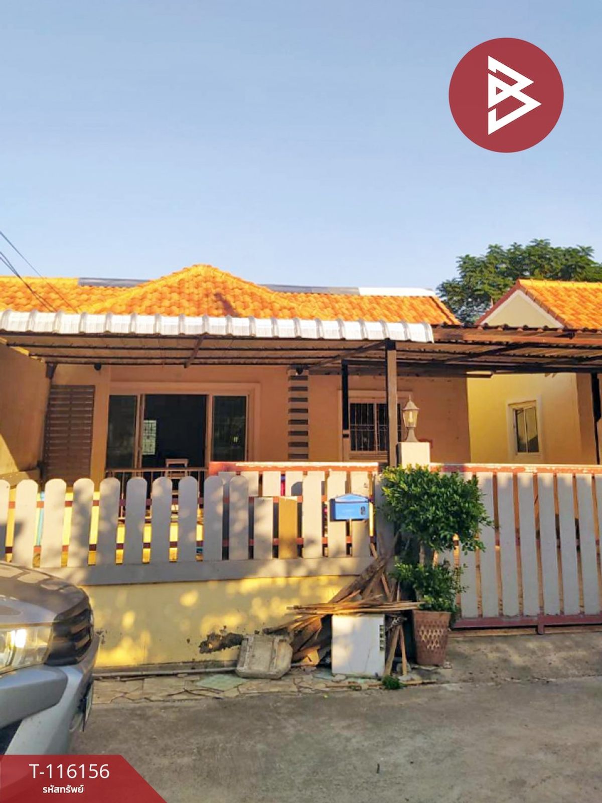 For SaleHouseHuahin, Prachuap Khiri Khan, Pran Buri : Sell one -story twin house, area 36 sq.wah Pranburi, Prachuap Khiri Khan