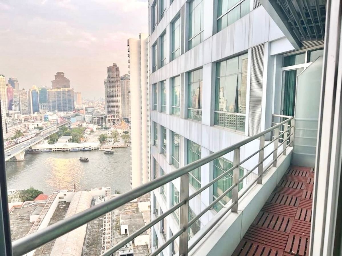 For RentCondoWongwianyai, Charoennakor : Condo for rent in Sathorn-Chao Phraya, Charoen Nakhon side, near ICONSIAM
