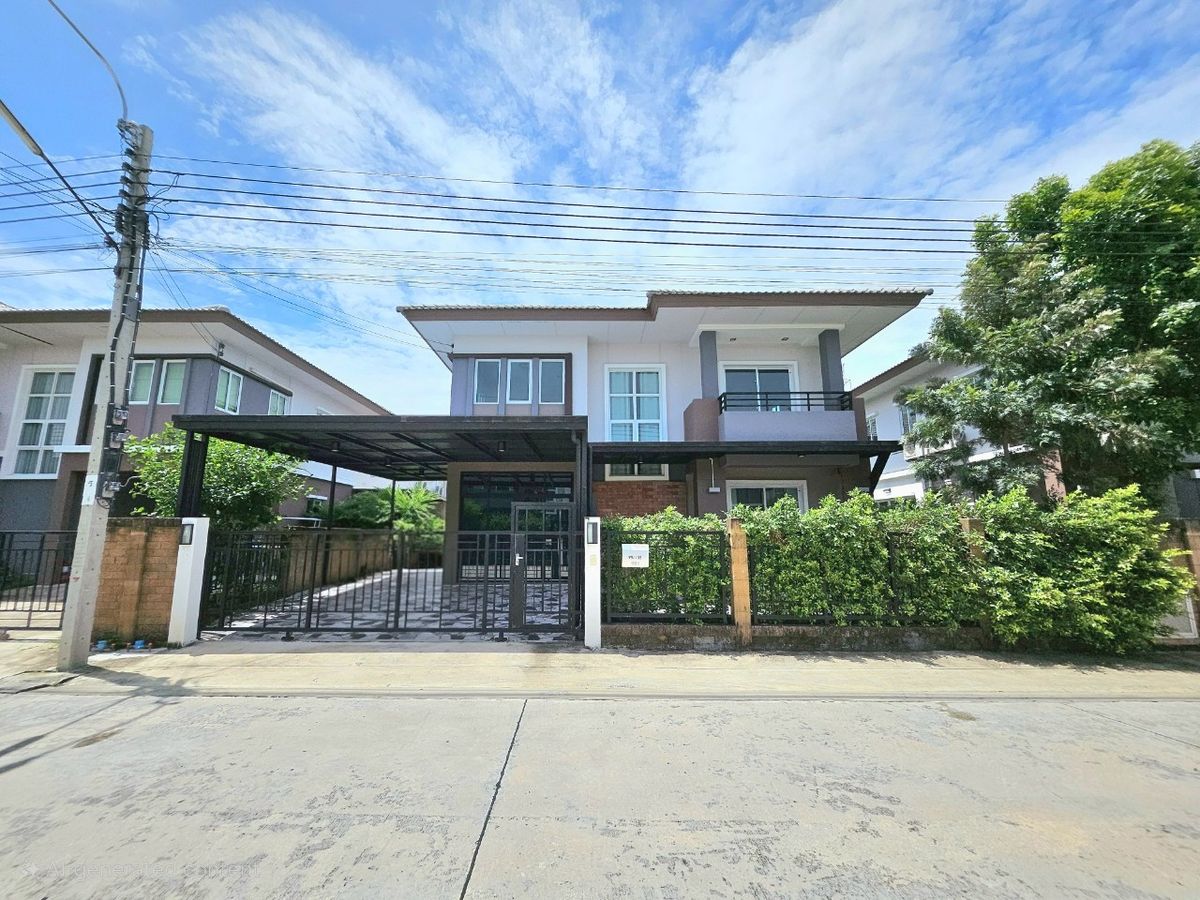 For SaleHouseRathburana, Suksawat : Selling / renting a detached house, Natural Village, Rama 2 - Ring Road - Pracha Uthit sells images
