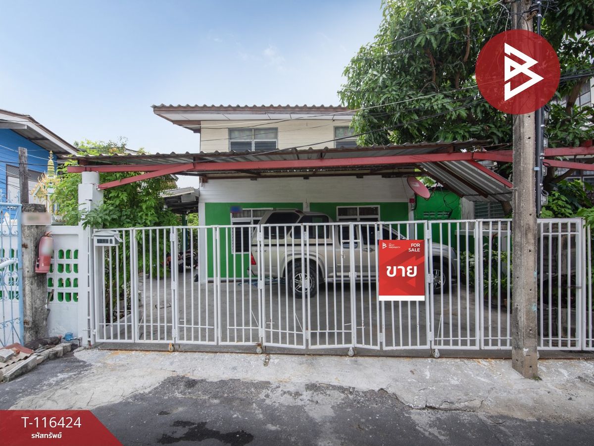 For SaleHouseSamut Prakan,Samrong : House for sale, area of 50 square meters, at the end of Ban Samut Prakan