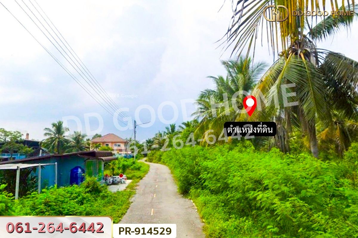 ขายที่ดินสมุทรสงคราม : WR-914529 ที่ดินลาดใหญ่ 5 ไร่ 23 ตร.ว. สมุทรสงคราม ใกล้วัดลาดเป้ง