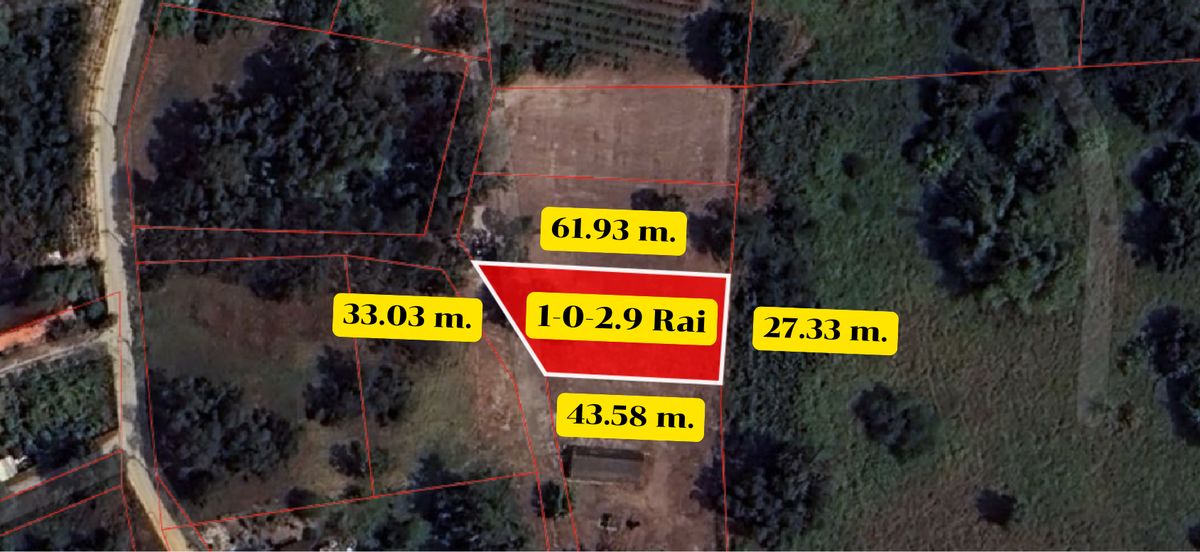 For SaleLandPattaya, Bangsaen, Chonburi : Land for sale, Championship, Chon Buri