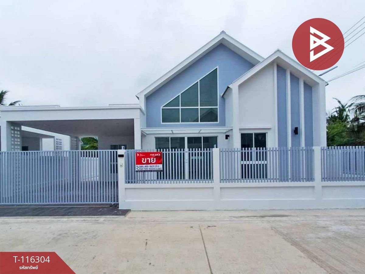 For SaleHouseSamut Songkhram : There are 4 houses for sale. There are 4 villages, Times Garden, Mae Klong Home, Samut Songkhram.
