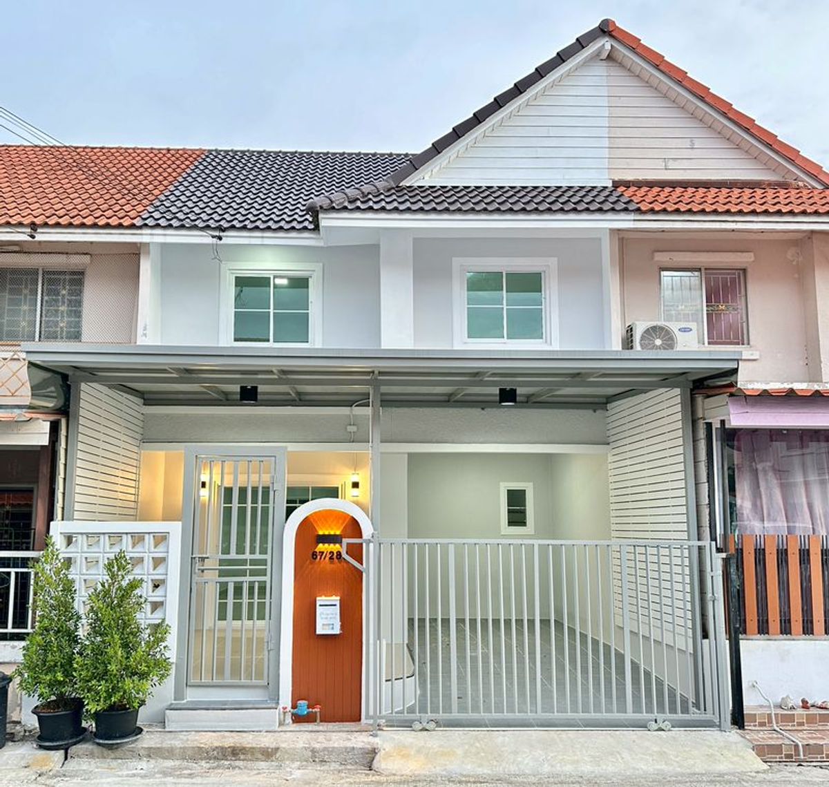 For SaleTownhomeNonthaburi, Bang Yai, Bangbuathong : 2 -storey townhouse for sale, Pruksa 33, Bang Bua Thong Renovate Project, new project, good project, 24 -hour security