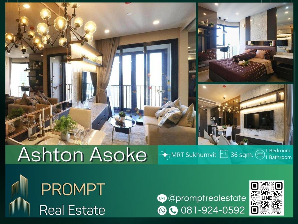For RentCondoSukhumvit, Asoke, Thonglor : AB05399 - Ashton Asoke :  แอชตัน อโศก - MRT Sukhumvit / BTS Asoke / Terminal21