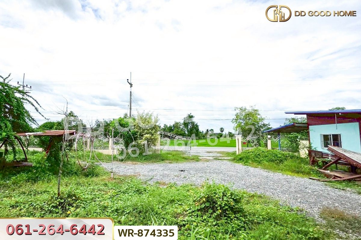 ขายที่ดินสุพรรณบุรี : WR-874335 ที่ดินพร้อมบ้านเดี่ยว สองพี่น้อง 4 ไร่ 40.9 ตร.ว. สุพรรณบุรี ใกล้ที่ว่าการอำเภอสองพี่น้อง