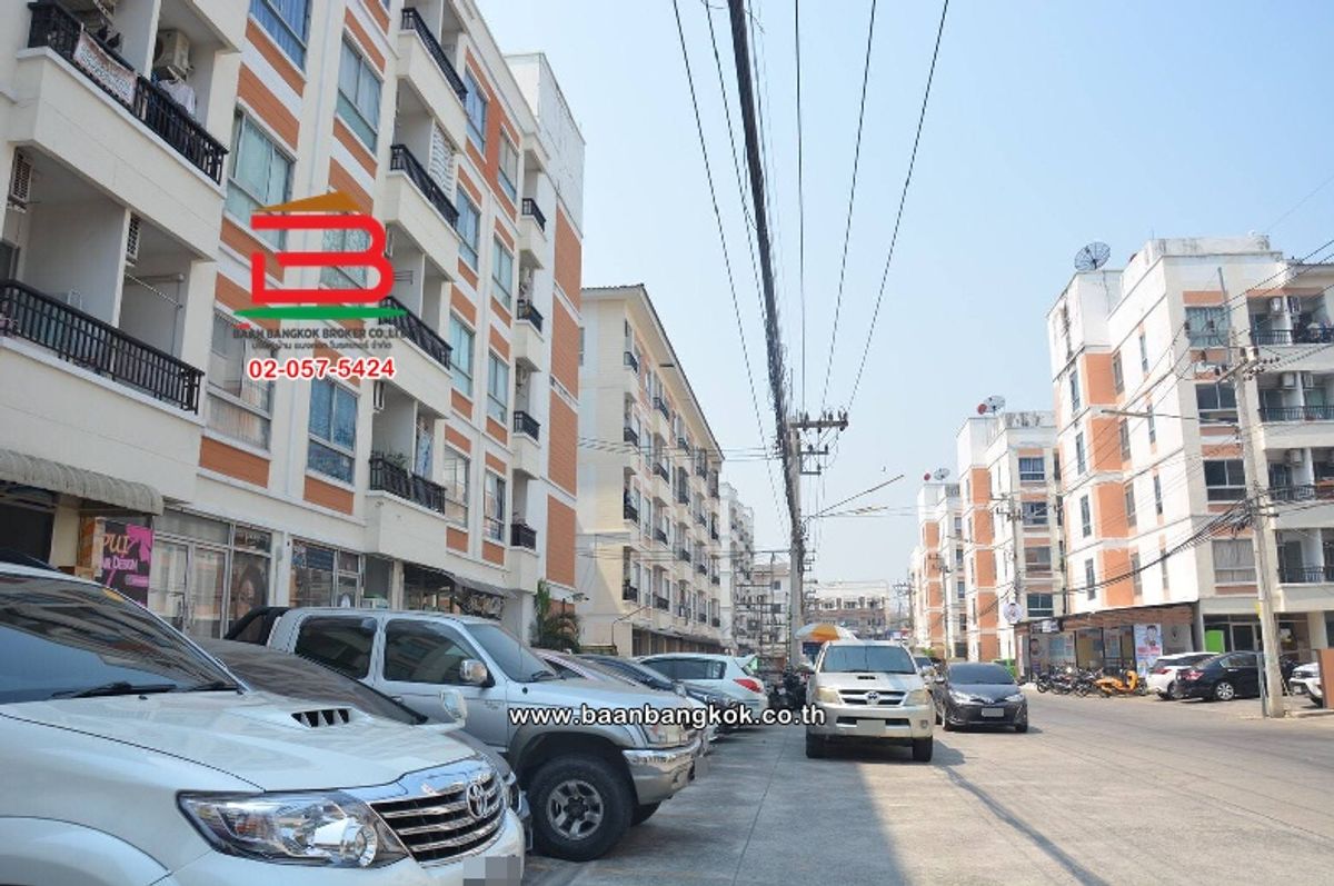 For SaleCondoPathum Thani,Rangsit, Thammasat : The CACC condominium, Lam Luk Ka Khlong 2 (Lam Luk Ka 11/20), area of 28.72 sq.mons (near Khu Khot BTS Station) Khu Khot Subdistrict, Lam Luk Ka District, Pathum Thani Province