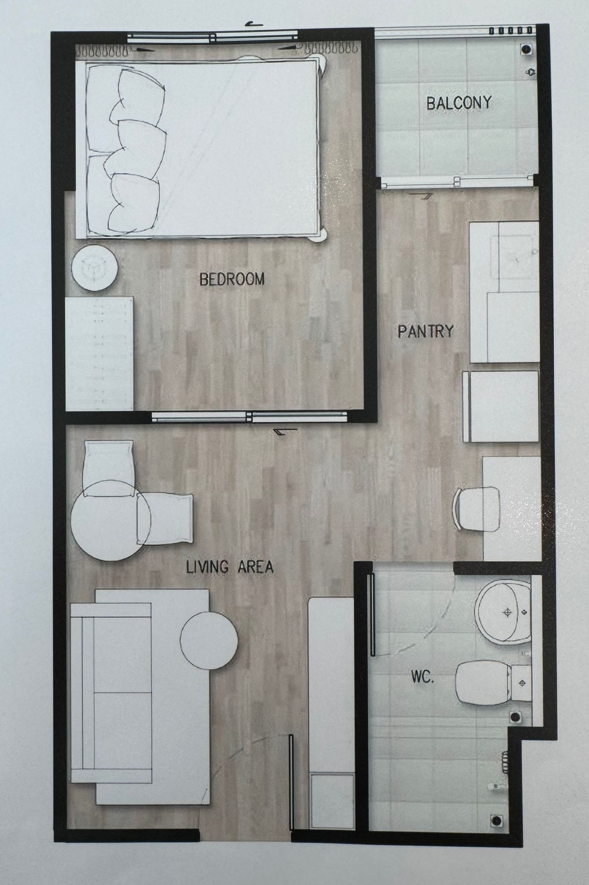 Sale DownCondoOnnut, Udomsuk : Sell down the down payment of Hi Sukhumvit Condo, Bangchak Station