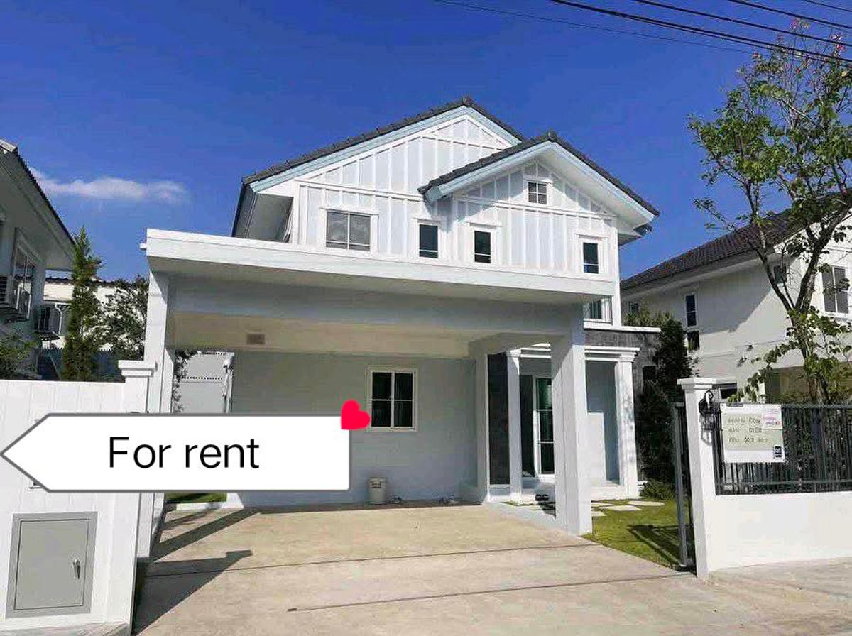 ให้เช่าบ้านบางนา แบริ่ง ลาซาล : 🔥House for Rent Villagio 2 Srinakarin - Bangna 🔥🔥 Nearby Mega Bangna 