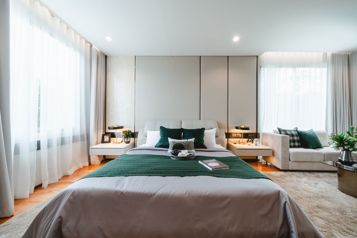 For SaleHousePattanakan, Srinakarin : 🔥Luxury single-family home project🔥Nirvana Collection, Krungthep Kreetha, 3 floors, high privacy, ready to move in, supporting a high-end lifestyle