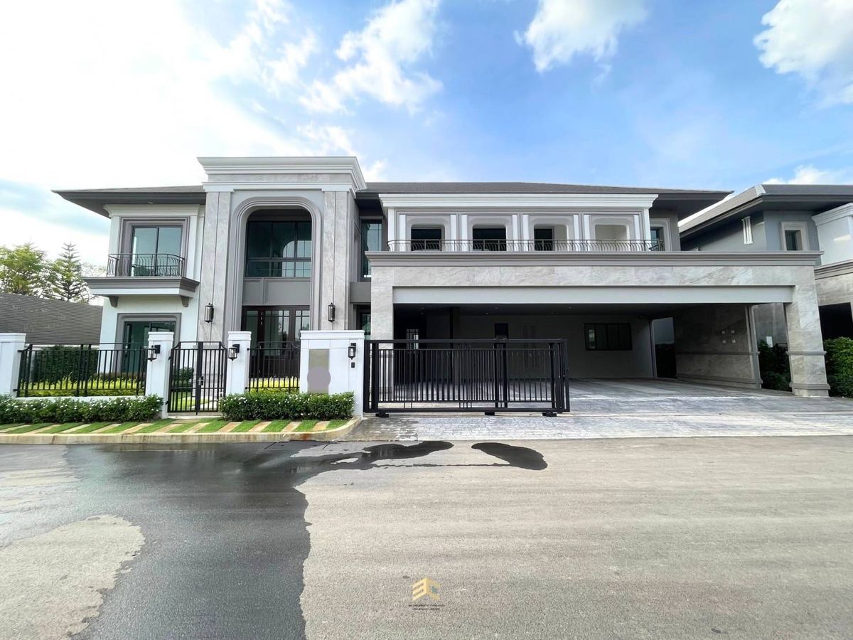 ขายบ้านแจ้งวัฒนะ เมืองทอง : แปลงมุม หน้าสวน !! Grand Bangkok Boulevard แจ้งวัฒนะ-ราชพฤกษ์  :ที่ดิน 150 ตร.ว 🔺พิเศษ 44.9 ลบ.🔺