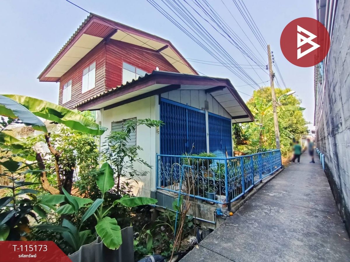 ขายบ้านสมุทรปราการ สำโรง : ขายบ้านเดี่ยวครึ่งปูนครึ่งไม้ 2 ชั้น เนื้อที่ 200 ตารางวา บางพึ่ง พระประแดง สมุทรปราการ