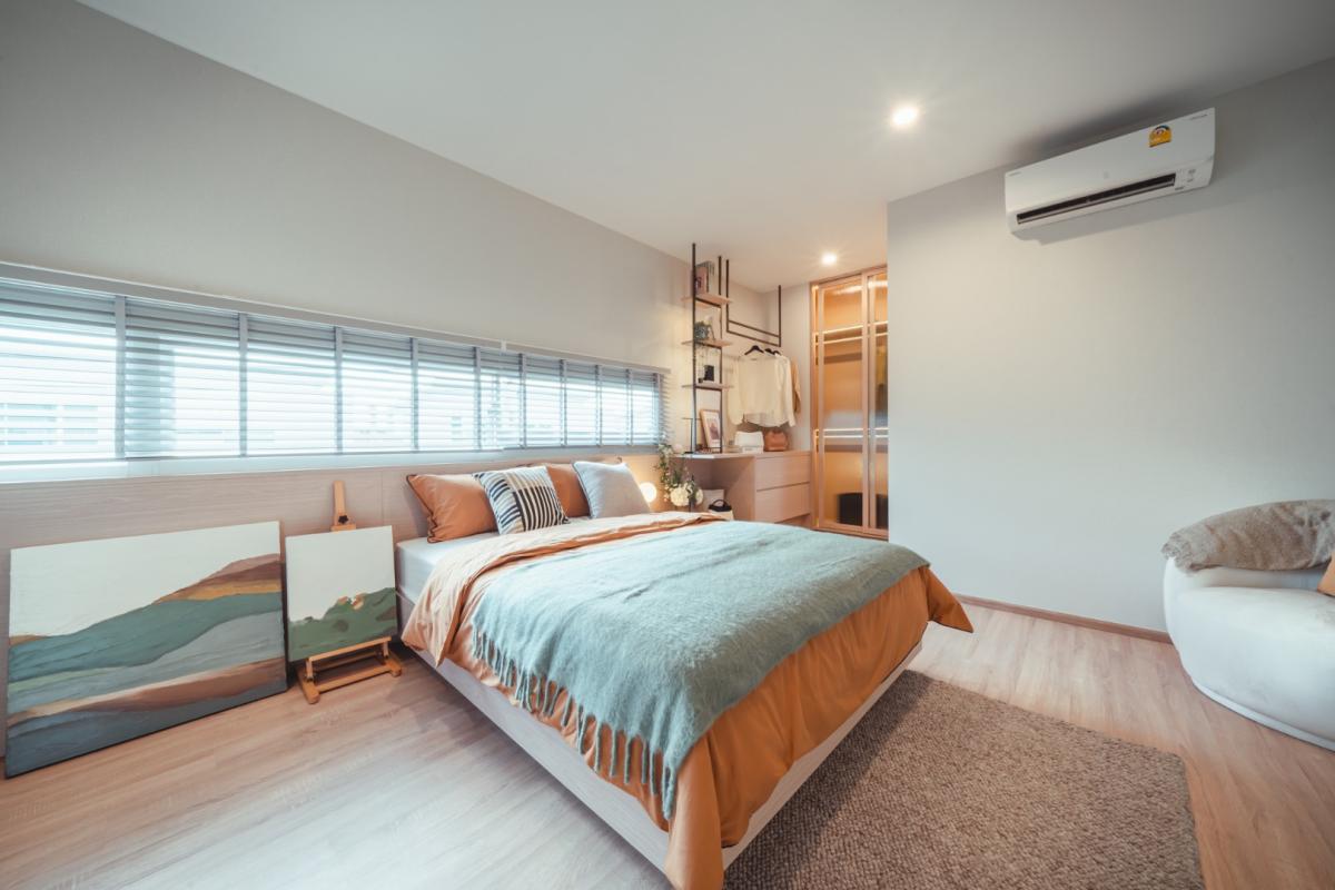 For SaleHousePattanakan, Srinakarin :  🔥Luxury single house for sale🔥 Nirvana Absolute Krungthep Kreetha, new 3-storey house, ready to move in, good location near Suvarnabhumi Airport