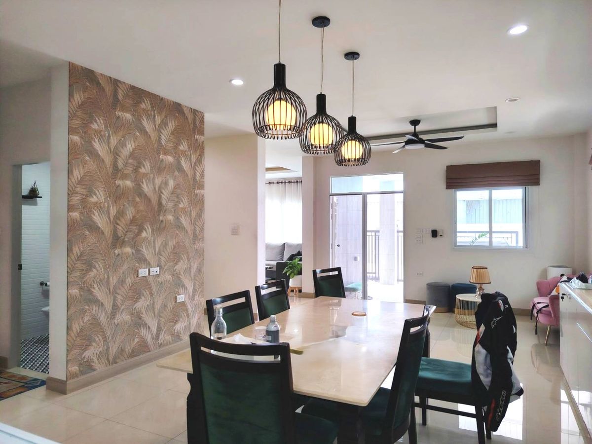 For SaleHousePinklao, Charansanitwong : 🔥 For sale or rent, detached house, Im Amphon Village 2, Ratchaphruek, 3 floors, corner house, 66.1 sq m.