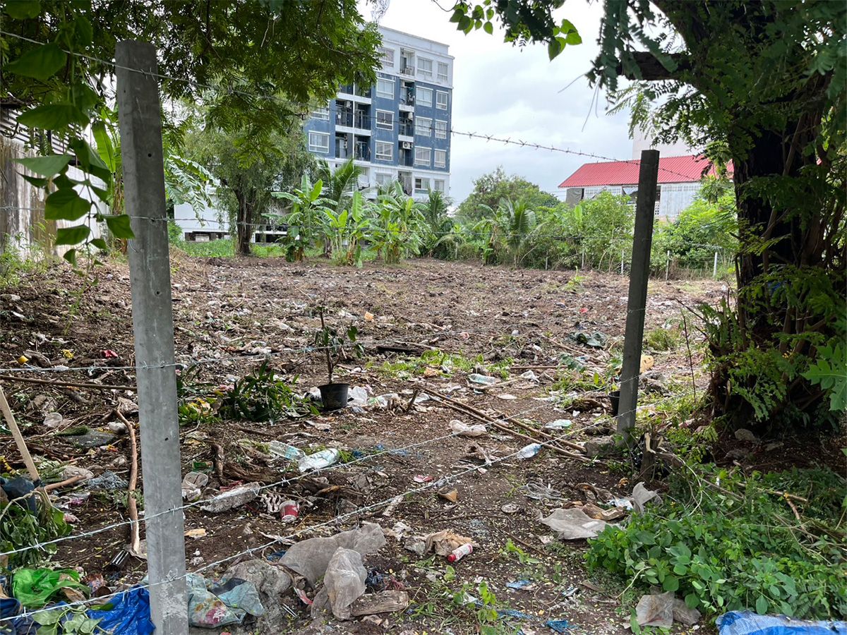 For SaleLandChaengwatana, Muangthong : Land for sale 233 sq.w. Soi Tiwanon - Pak Kred 56 (Soi Phra Maharit 25)
