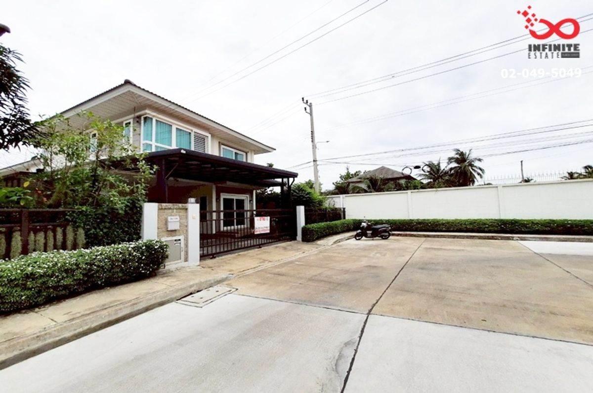 For SaleHouseRama 2, Bang Khun Thian : 2 storey detached house for sale 55.9 sq.w. Supalai Park Ville Rama 2-Tha Kham near the expressway