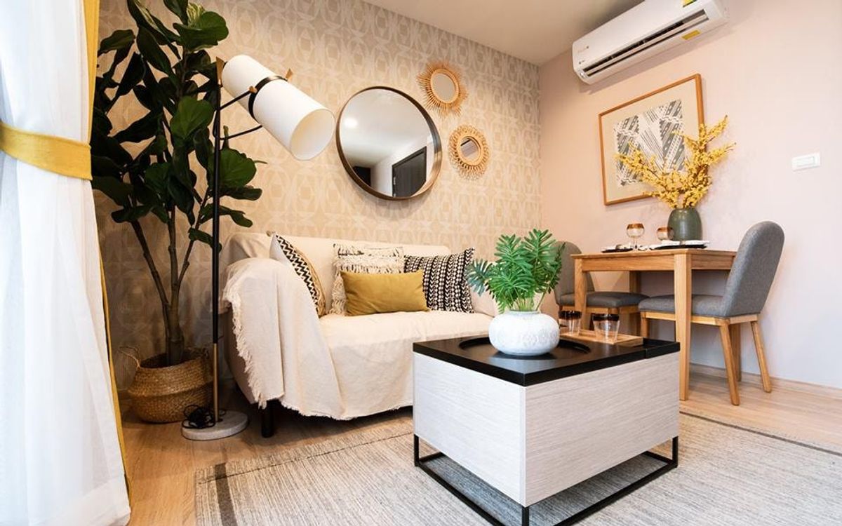 For RentCondoRama9, Petchburi, RCA : B1211265-Condo for The Best Garden-Rama 9, size 33 sq.m., Floor 36 (For Base Garden-Rama 9)
