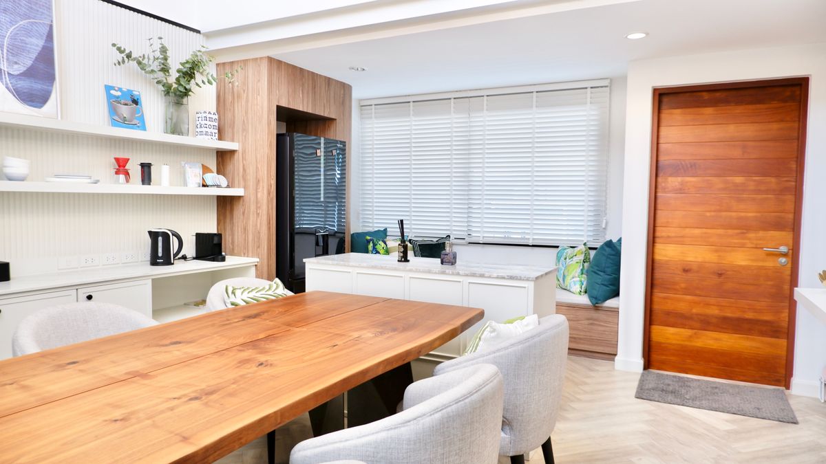 ทาวน์โฮมพัฒนาการ ศรีนครินทร์ : Good Vibes home FOR RENT! NICE DECORATION | Fully Furnished with selective Furniture