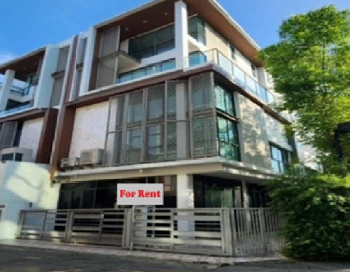 For RentHome OfficeRama3 (Riverside),Satupadit : For Rent, office building rental / Home Office 4.5, Luxury Project, Good Location Project, Chedi, Sathorn Rama 3 / Private Zone / Air, all 14 units, suitable as a company registration office