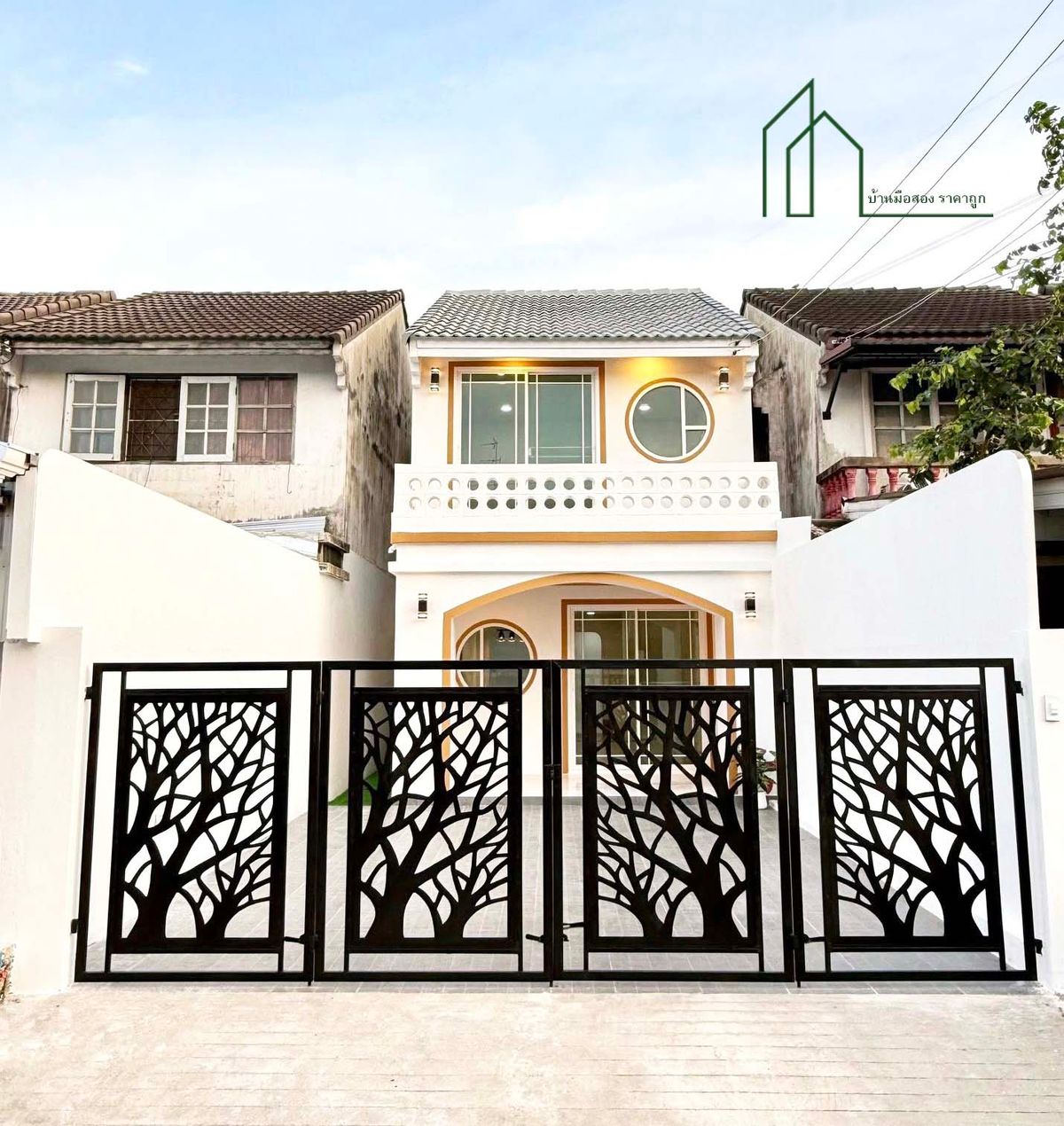 ขายบ้านบางแค เพชรเกษม : บ้านแฝด หมู่บ้านชมเดือน พุทธมณฑลสาย 2 บางแค 