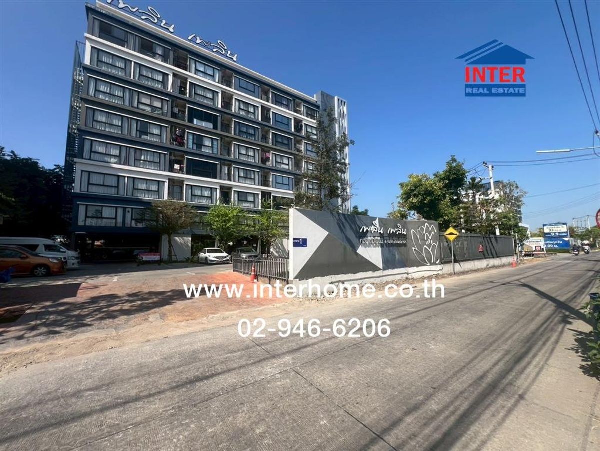 For SaleCondoPathum Thani,Rangsit, Thammasat : Condominium 33.46 sq.m. Soi Rangsit-Nakhon Nayok 8, Phahonyothin Road, Lam Luk Ka Road, Rangsit Road-Nakhon Nayok, Thanyaburi, Pathum Thani