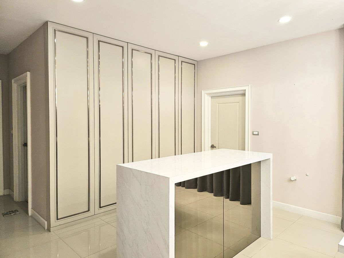 For RentHouseChaengwatana, Muangthong : single house near SISB International School with 4bedroom 4bathroom the largest house type