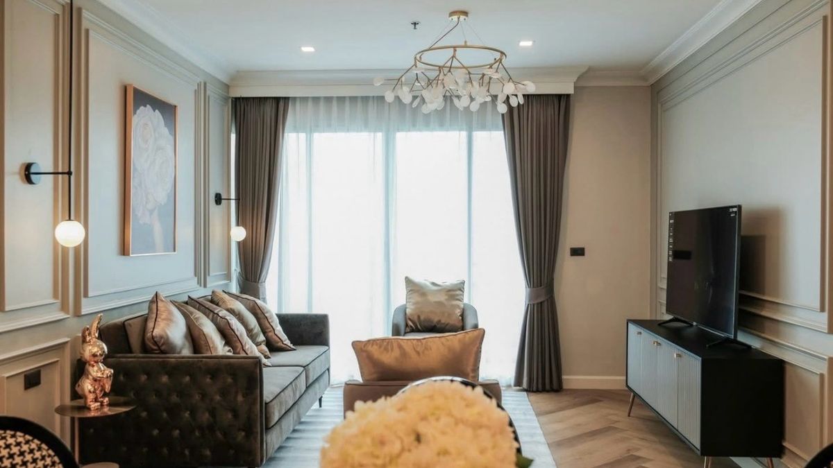For RentCondoSukhumvit, Asoke, Thonglor : 🎉RENT NUSASIRI GRAND CONDO 🎉 3 Bedroom 🎉 155 SQ.M🎉 90,000 Baht/Month🎉