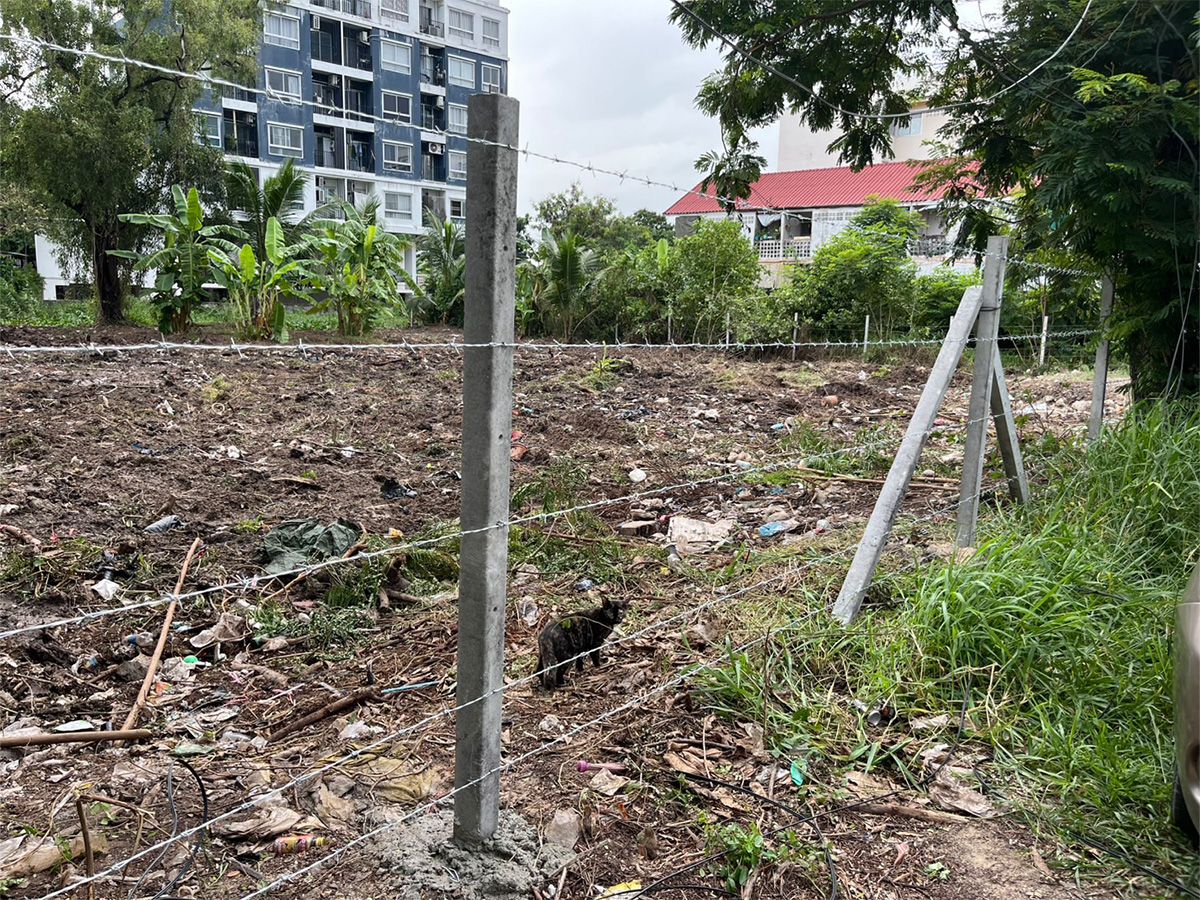 For SaleLandChaengwatana, Muangthong : Land for sale 233 sq.w. Soi Tiwanon - Pak Kred 56 (Soi Phra Maharit 25)