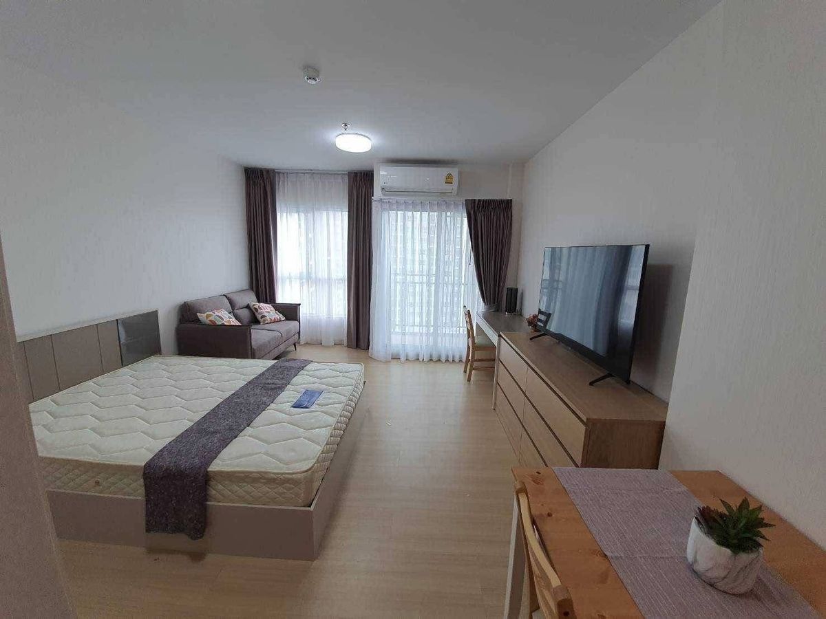 For RentCondoRama9, Petchburi, RCA : SVD178  For rent, Supalai Veranda Rama 9, floor 15, fully furnished, pool view 13,500./month 064-959-8900