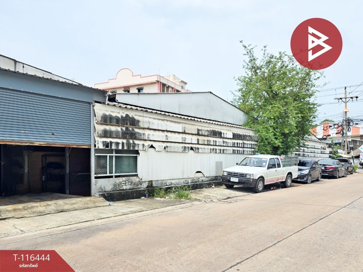 ขายโกดังสมุทรปราการ สำโรง : ขายโกดังพร้อมออฟฟิศ เนื้อที่ 1 งาน 43 ตร.วา บางพลี สมุทรปราการ