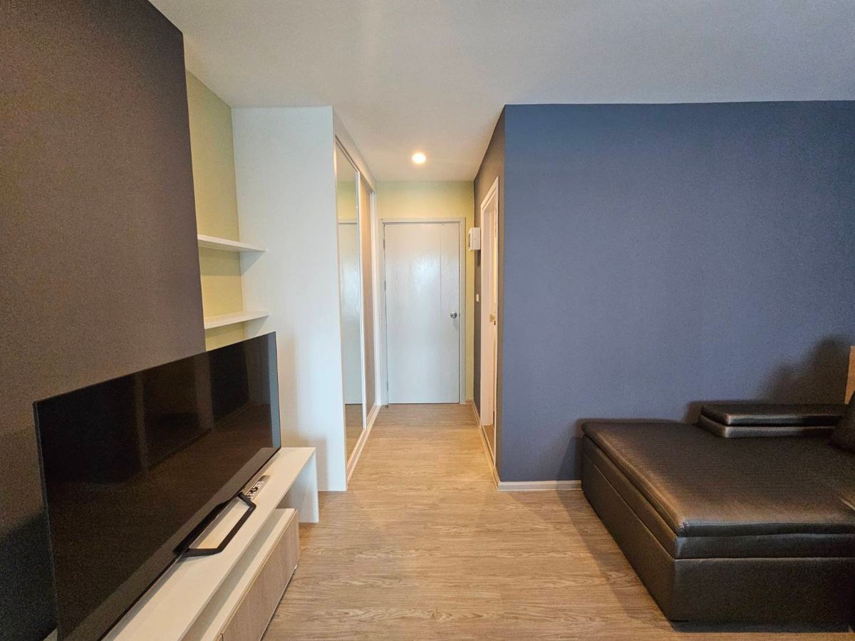 For RentCondoBangna, Bearing, Lasalle : Beautiful room, just finished, 1 bedroom rental, 1 bathroom, Regent Home Bangna