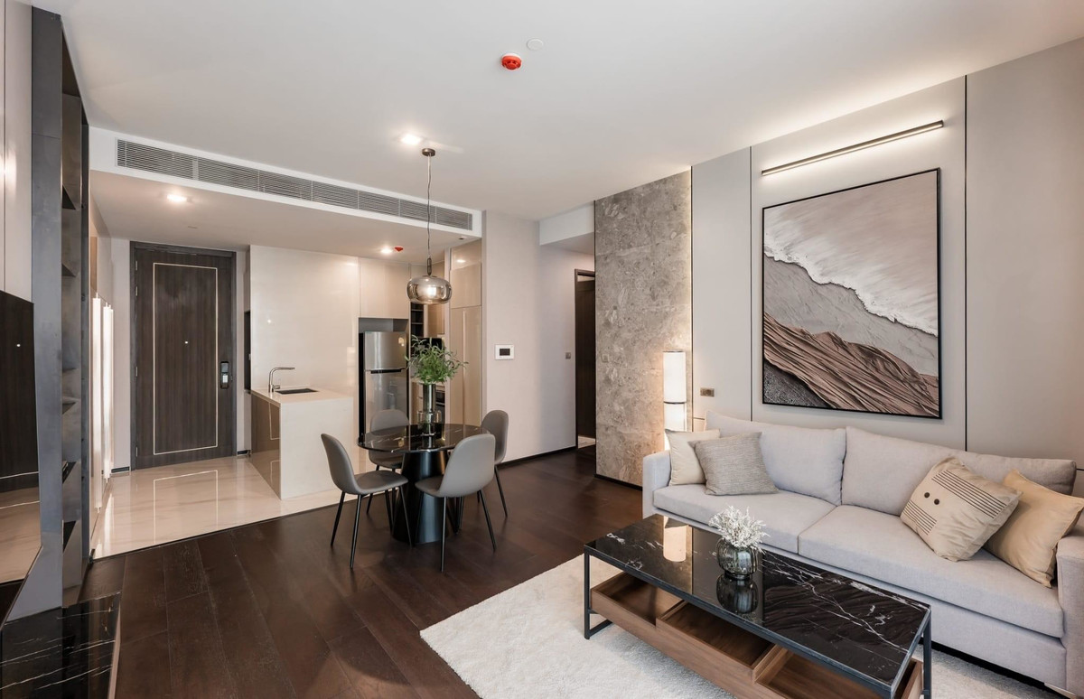 For RentCondoSukhumvit, Asoke, Thonglor : ✨ GT15831 | Luxury condo at Laviq Sukhumvit 57, convenient travel, close to BTS, shuttle available, beautifully decorated room, fully furnished, ready to move in!!