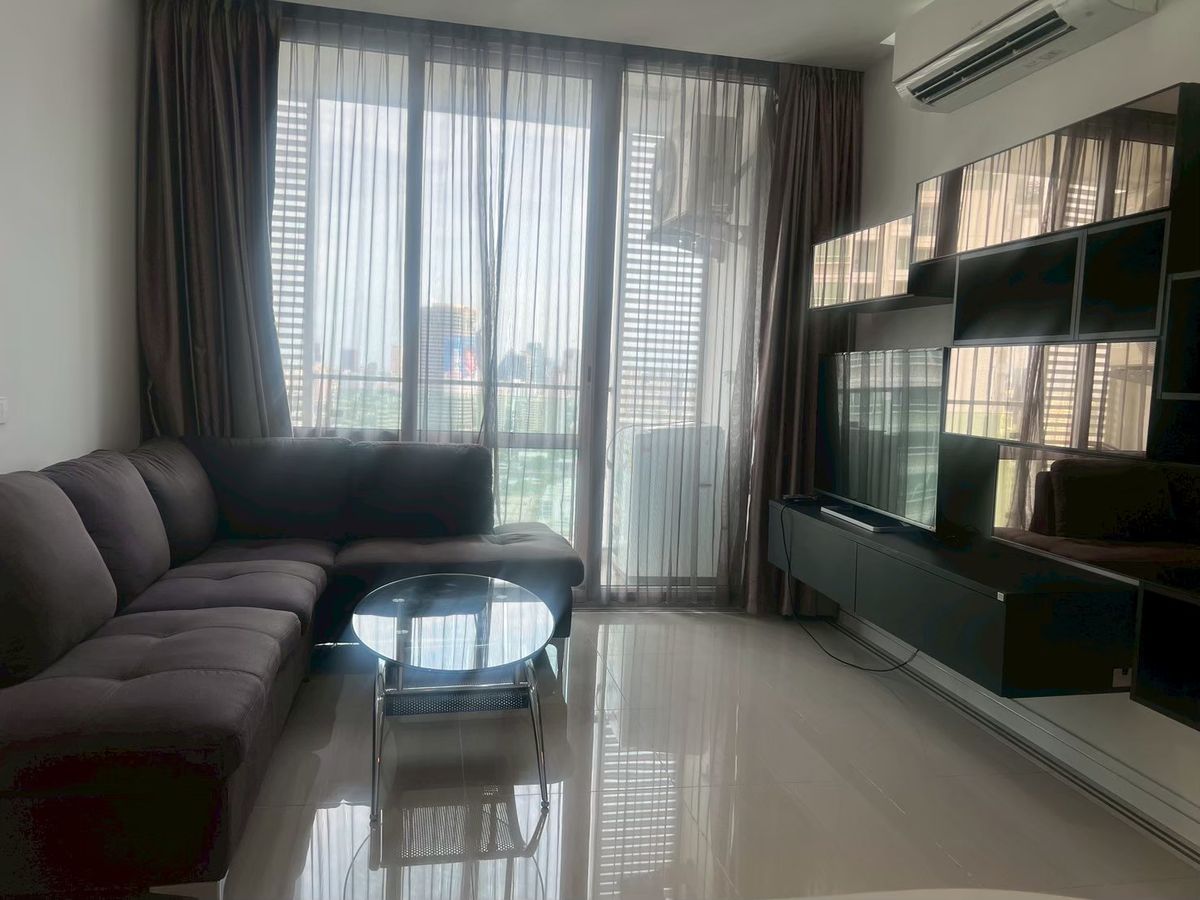 For RentCondoRama9, Petchburi, RCA : TC Green Rama 9 2Bedroom with Fully Furnished Ready to Move