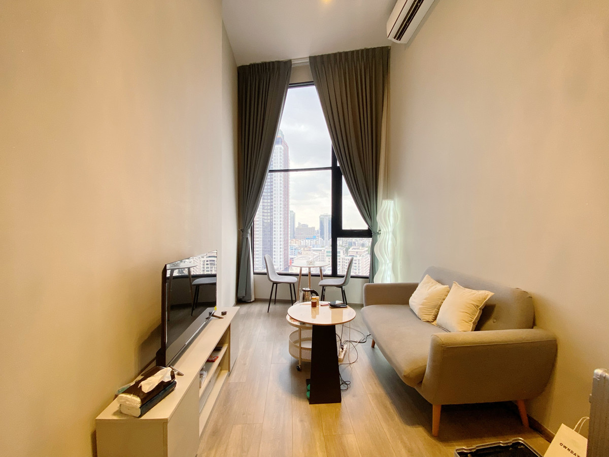 For RentCondoRatchadapisek, Huaikwang, Suttisan : Soho Bangkok Ratchada 2 Bedrooms/1 Bathroom for Rent