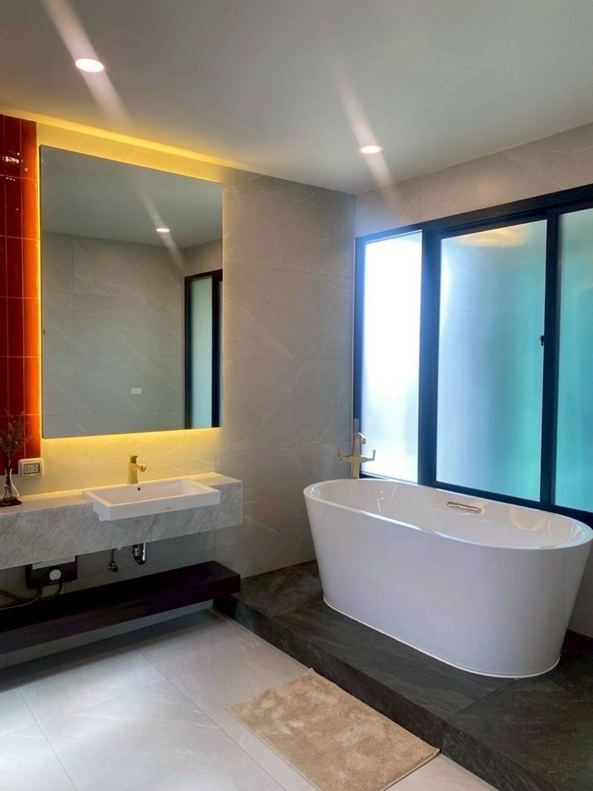 For RentHouseNonthaburi, Bang Yai, Bangbuathong : Rent a 3-story luxury house, The Master Ratchapruek-Jesada Badin Bridge