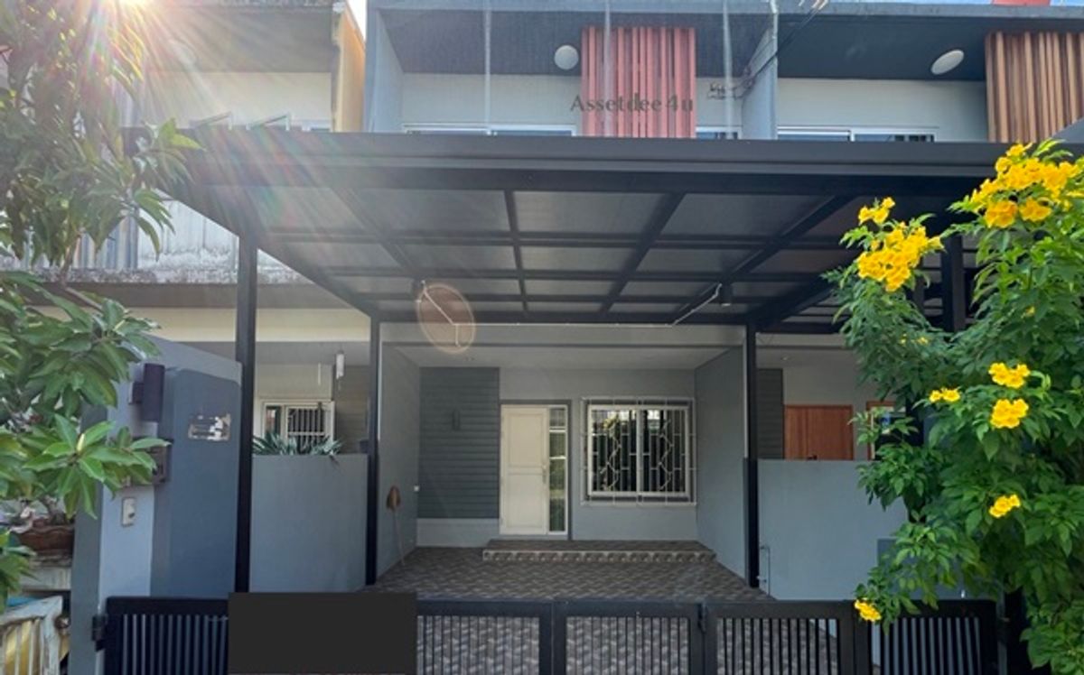 For RentTownhomeChokchai 4, Ladprao 71, Ladprao 48, : AT600 2 -storey townhome for rent, The Platon City Ladprao 71, Nagniwat 48 Furniture