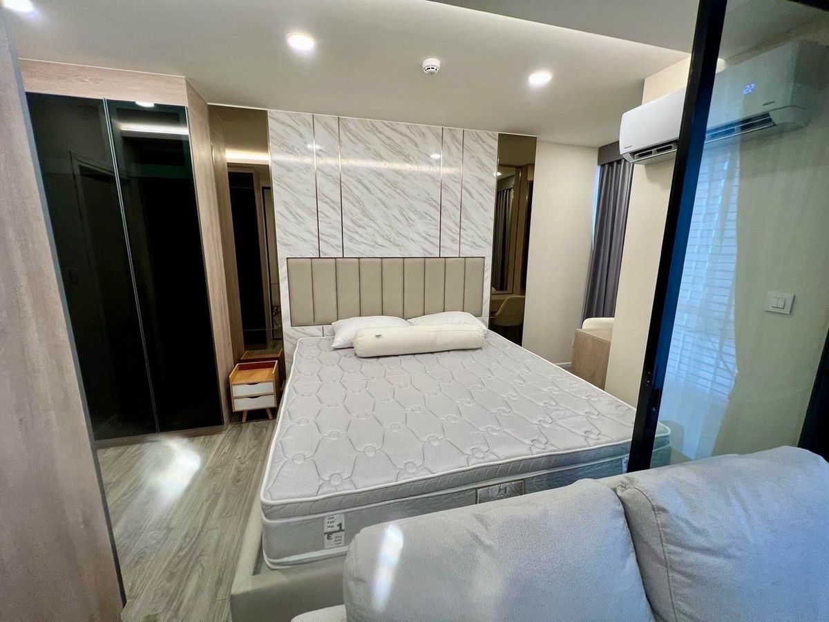 ให้เช่าคอนโดอ่อนนุช อุดมสุข : ให้เช่า IKON S77 ห้องแต่งสวย ชั้น 8 อาคารC คอนโดใกล้บีทีเอสอ่อนนุช มีรถรับส่ง ส่วนกลางดี เฟอร์ครบ พร้อมเข้าอยู่ ราคา 15,000 บาท