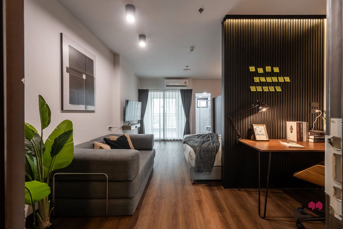 ขายคอนโดแจ้งวัฒนะ เมืองทอง : 🏢 Supalai Loft แจ้งวัฒนะ ห้องสวย ครัวปิด พร้อมมุมทำงานเป็นส่วนตัว 