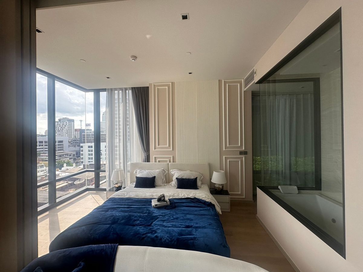 For RentCondoSilom, Saladaeng, Bangrak : 1 bedroom for rent at Ashton Silom, near BTS, Chong Nonsi and MRT Silom.